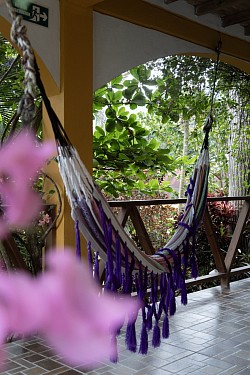 Balcón con amaca